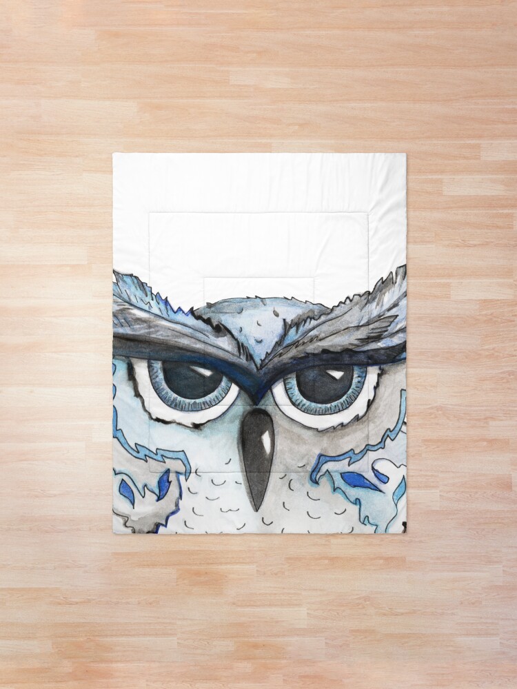 Wise Old Owl Comforter By Shawnpiller Redbubble