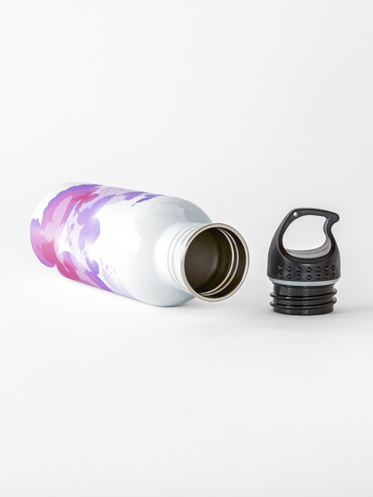 Alternate view of Pink And Purple Butterfly Merchandise Water Bottle