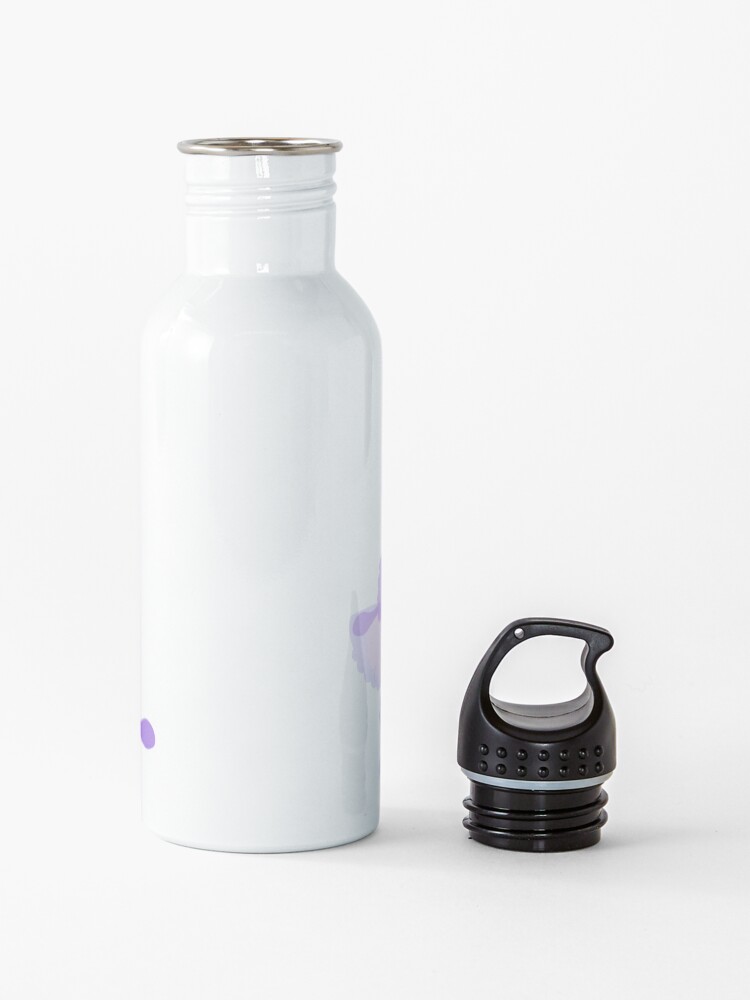 Alternate view of Pink And Purple Butterfly Merchandise Water Bottle