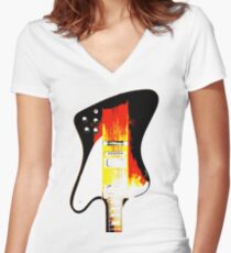 Firebird V Women's Fitted V-Neck T-Shirt
