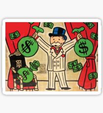 $ Monopoly Man x Scarface x Tony Montana $ Sticker