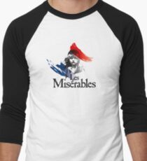 Les Miserables logo girl Baseball Âľ Sleeve T-Shirt