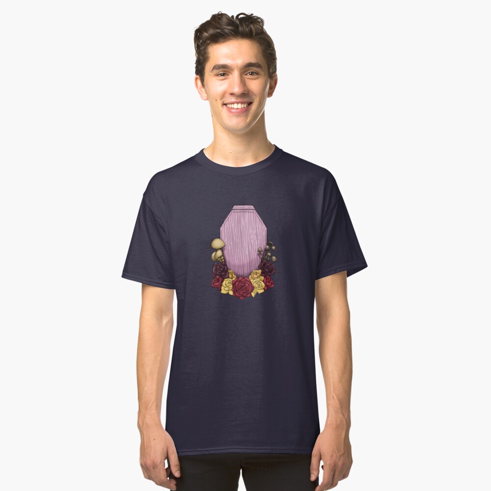 Powder Pink Coffin Classic T-Shirt