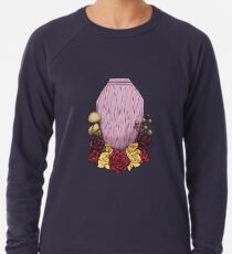 Powder Pink Coffin Lightweight Sweatshirt