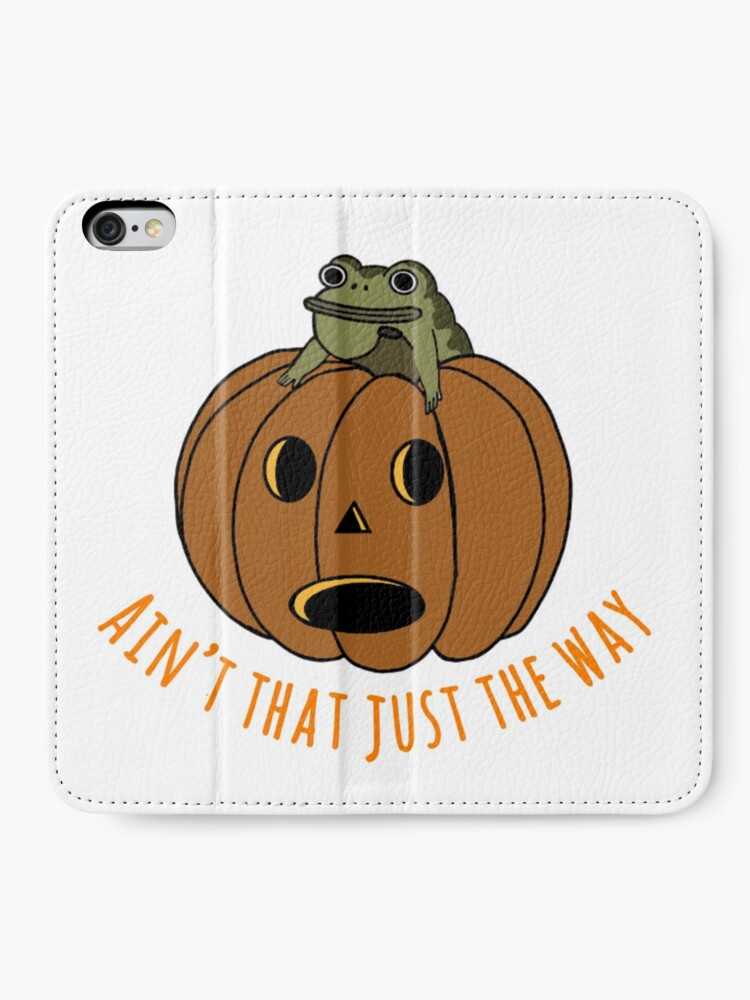 Alternate view of Jason thunderburker and potsfield pumpkin iPhone Wallet