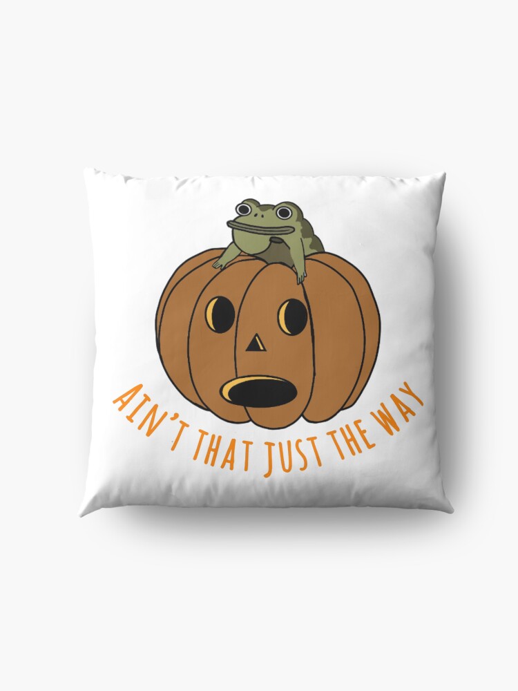 Alternate view of Jason thunderburker and potsfield pumpkin Floor Pillow