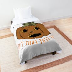 Jason thunderburker and potsfield pumpkin Comforter