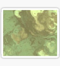 Light Green Fluid Sticker