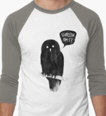 Shadow Am I? Men's Baseball ¾ T-Shirt