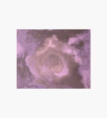 Rosybrown Fluid Art Board Print