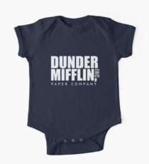 Dunder Mifflin Paper Notebook One Piece - Short Sleeve