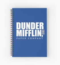 Dunder Mifflin Paper Notebook Spiral Notebook