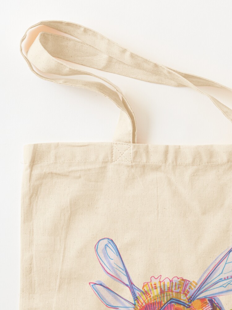Alternate view of Bee drawing - 2013 Tote Bag
