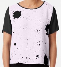 Pun Blotches Chiffon Top