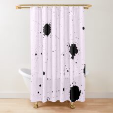 Pun Blotches Shower Curtain