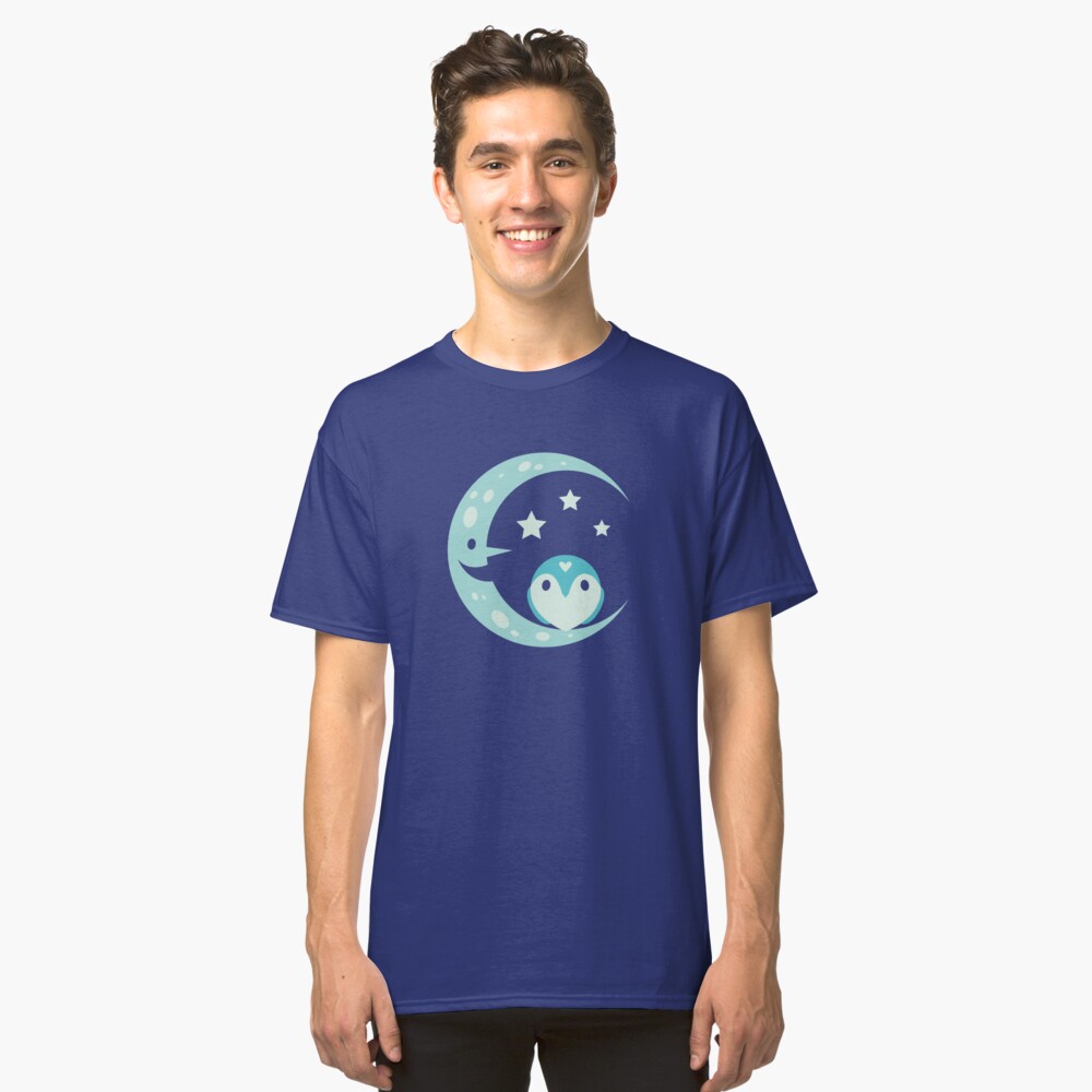 The Owl and the Moon Classic T-Shirt
