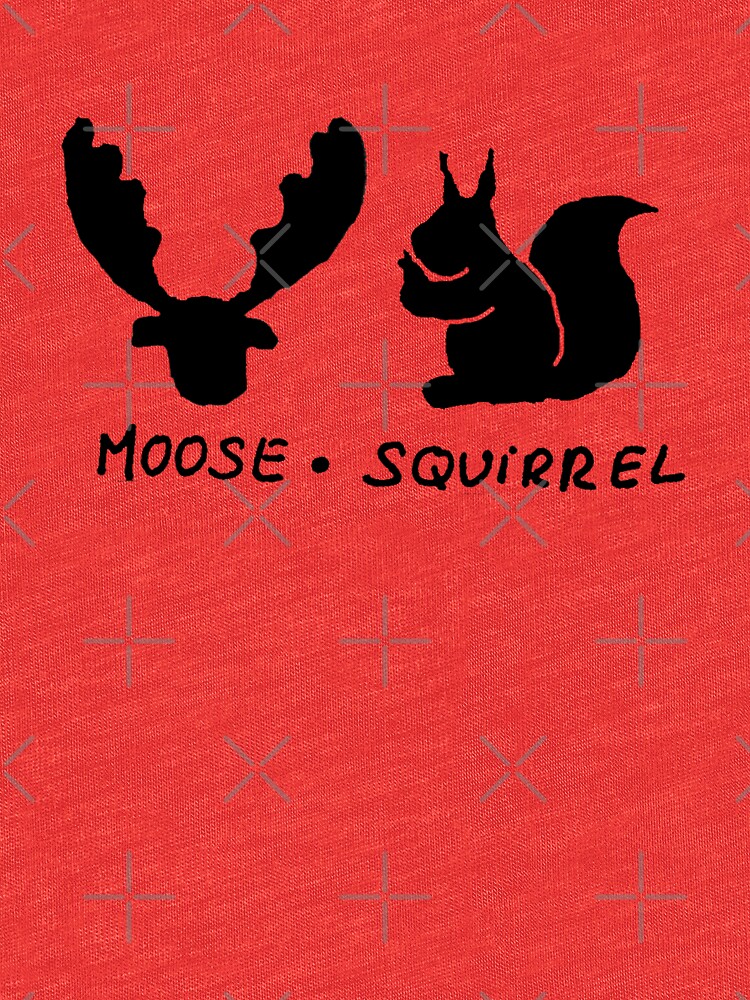 moose and squirrel supernatural shirt