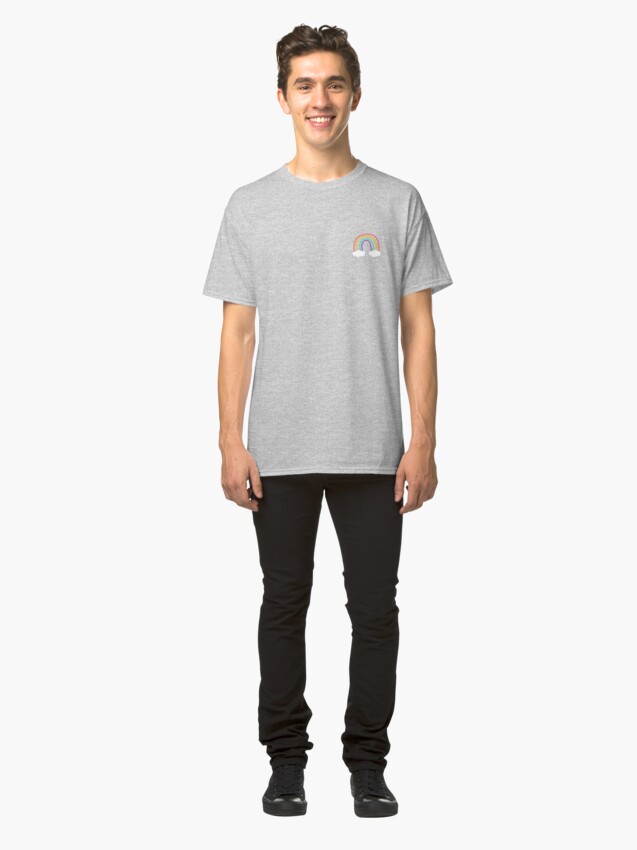 Alternate view of Colorful Rainbows Classic T-Shirt