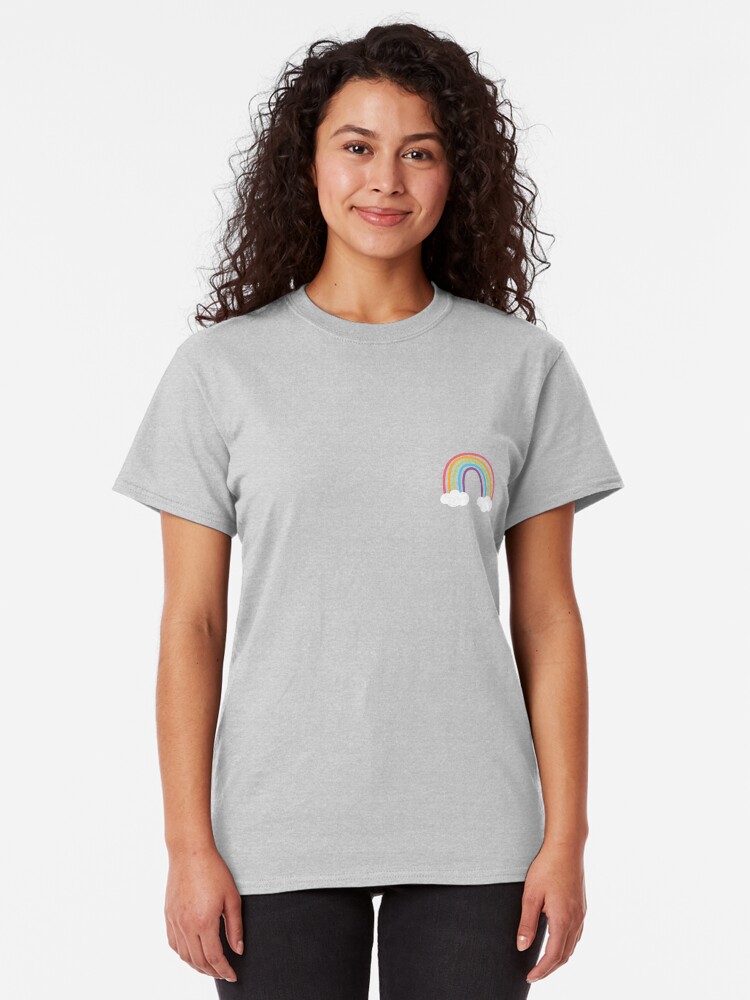 Alternate view of Colorful Rainbows Classic T-Shirt