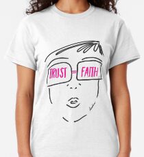 TRUST FAITH (Pink) Classic T-Shirt