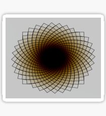 Sunflower Spiral Sticker