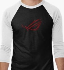 Asus ROG Red Logo Men's Baseball ¾ T-Shirt