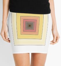 Doodled Spiral Mini Skirt