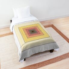 Doodled Spiral Comforter