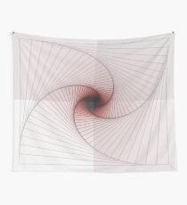 Burned Spiral Wall Tapestry