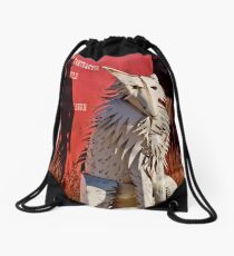 Wolf Drawstring Bag