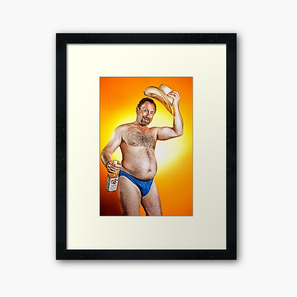 Introducing Mr January. Framed Art Print