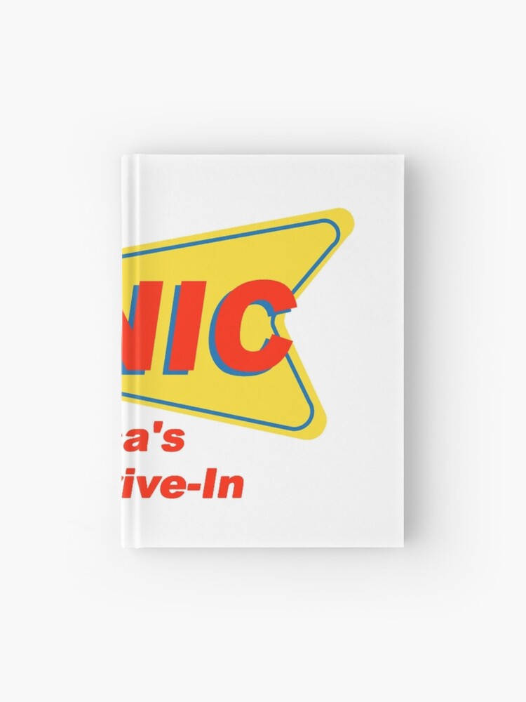 Sonic America S Drive In Fast Food Logo Red Hardcover Journal By