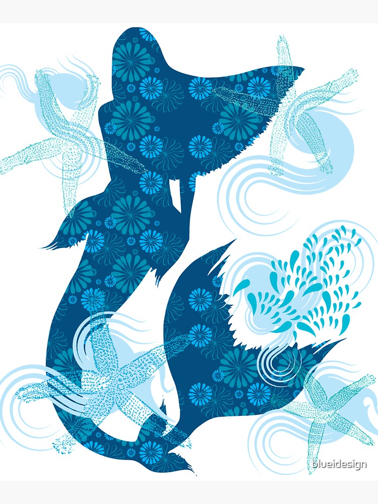 Mermaid Starfish Underwater by blueidesign