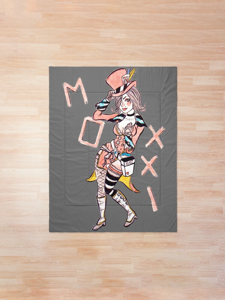 Alternate view of Borderlands Moxxi Sketch Comforter