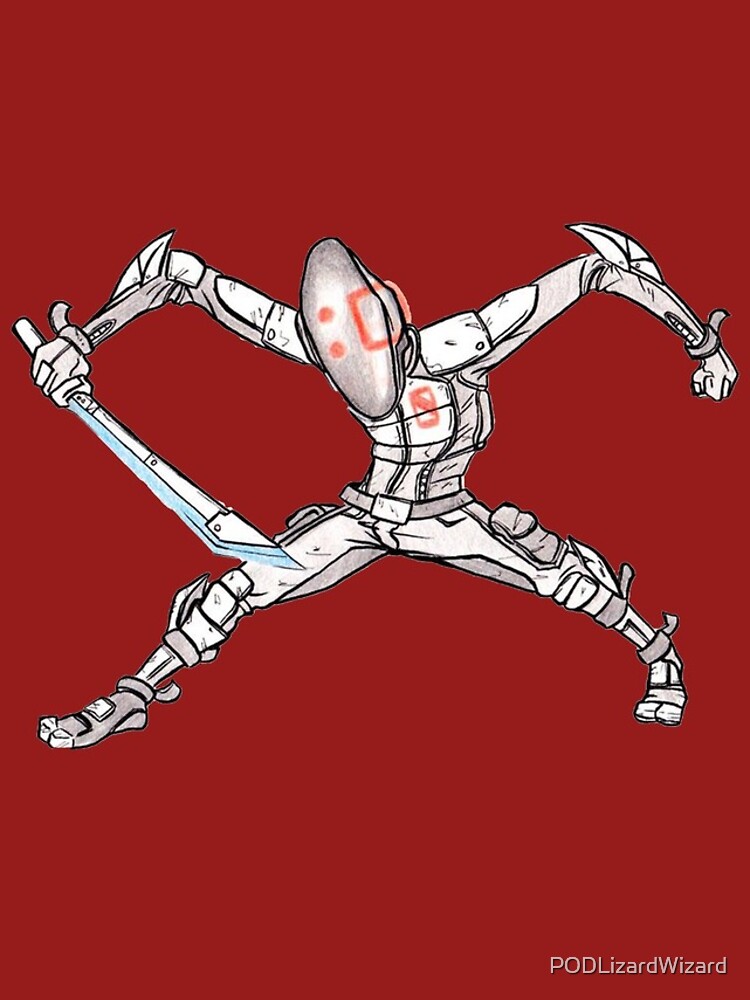 Zero Assassin Sketch by PODLizardWizard