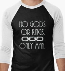 Bioshock - No Gods or Kings Men's Baseball ¾ T-Shirt