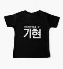 Monsta X Kihyun Name/Logo 2 Baby Tee