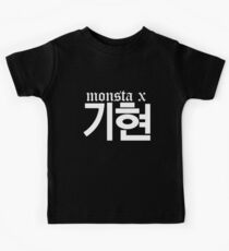 Monsta X Kihyun Name/Logo 2 Kids Tee