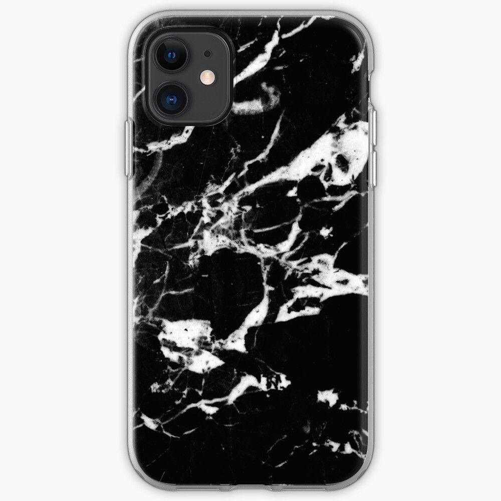 Black Marble 13 Decor Art Iphone Case Cover By