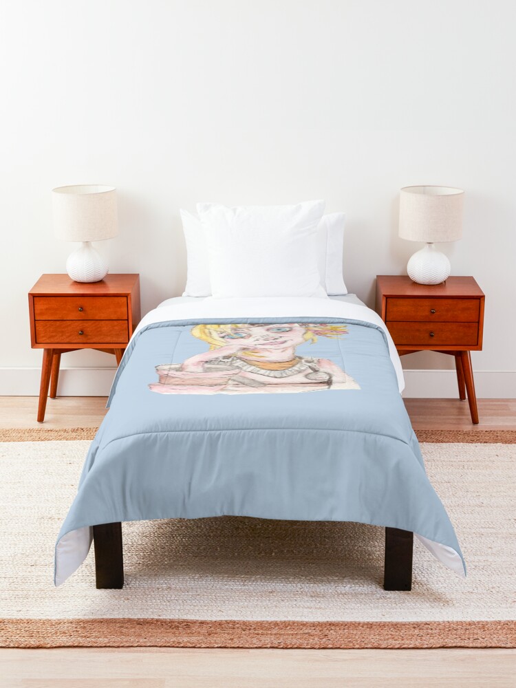 Alternate view of Tiny Tina Borderlands Fan Art Comforter
