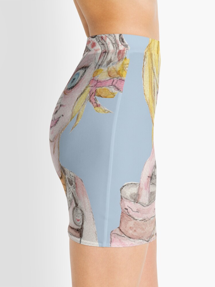 Alternate view of Tiny Tina Borderlands Fan Art Mini Skirt