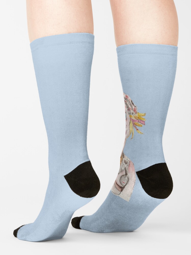 Alternate view of Tiny Tina Borderlands Fan Art Socks