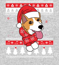 Corgi Ugly Christmas Kids Pullover Hoodie
