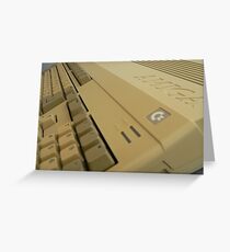 Commodore Amiga Greeting Card