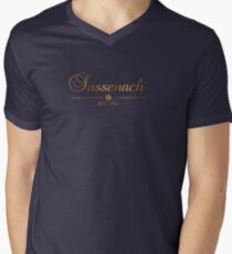 Sassenach est 1743 (Gold) Men's V-Neck T-Shirt
