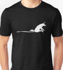 Unicorn Scooting On The Floor Unisex T-Shirt