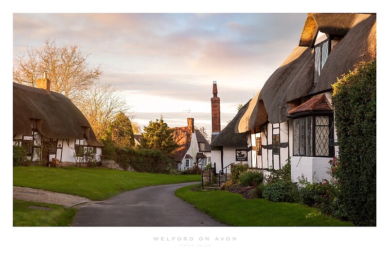 "Welford on Avon, Warwickshire" by Andrew Roland Redbubble