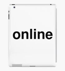 online iPad Case/Skin