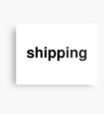 shipping Metal Print