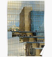 Building reflections Poster
